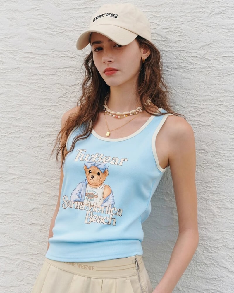 Sleeveless vest T-shirt